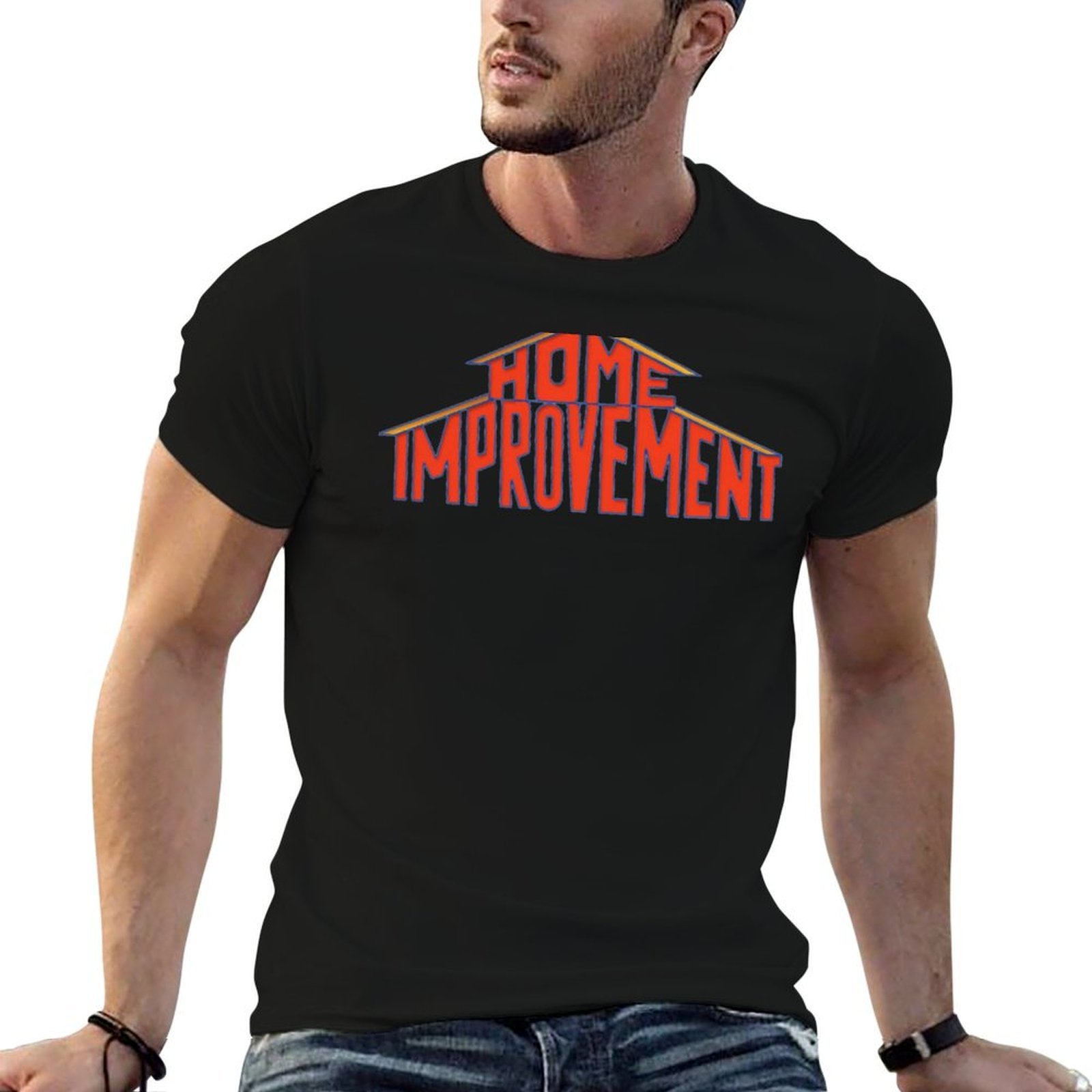 Home Improvement Logo - ホーム インプルーブメント ロゴ 90s Tシャツ ランニング