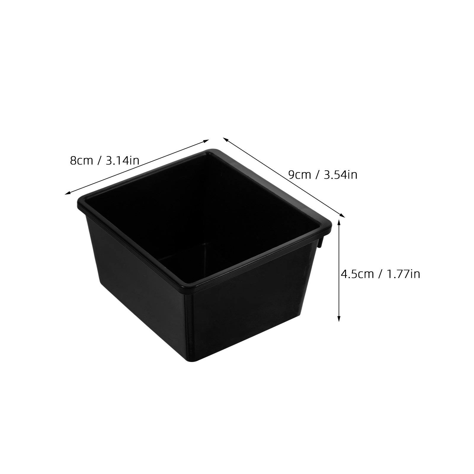 6個セット ペグボード用ビン プラスチック製収納バスケット  - Home Improvement Binford Tools のレビューと価格