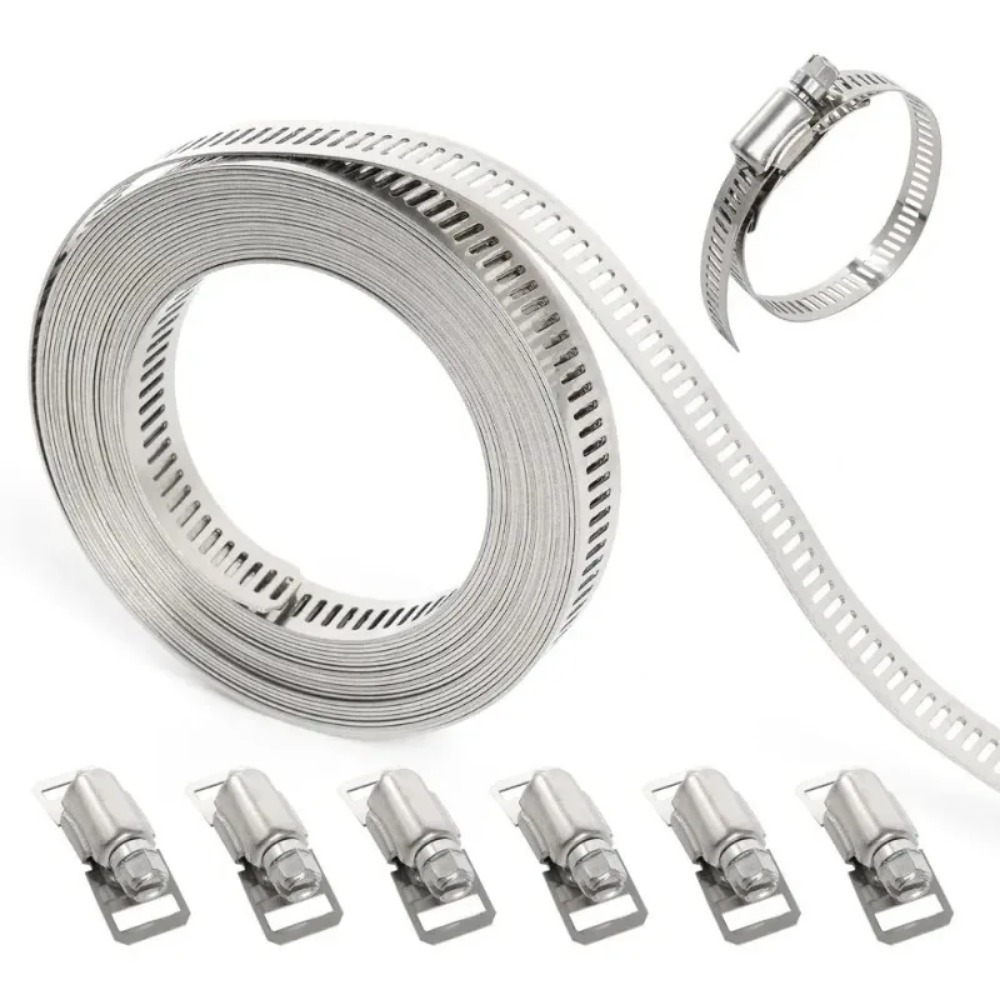 新しい 3/5M 304 クランプステンレス鋼ホースクランプ - Hose Clamp Assorted のレビューと価格