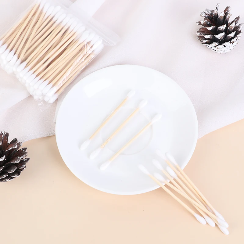 使い捨て綿棒ダブルヘッド,医療,木の棒,鼻と口のクリーニング - Wood Filler Stick のレビューと価格