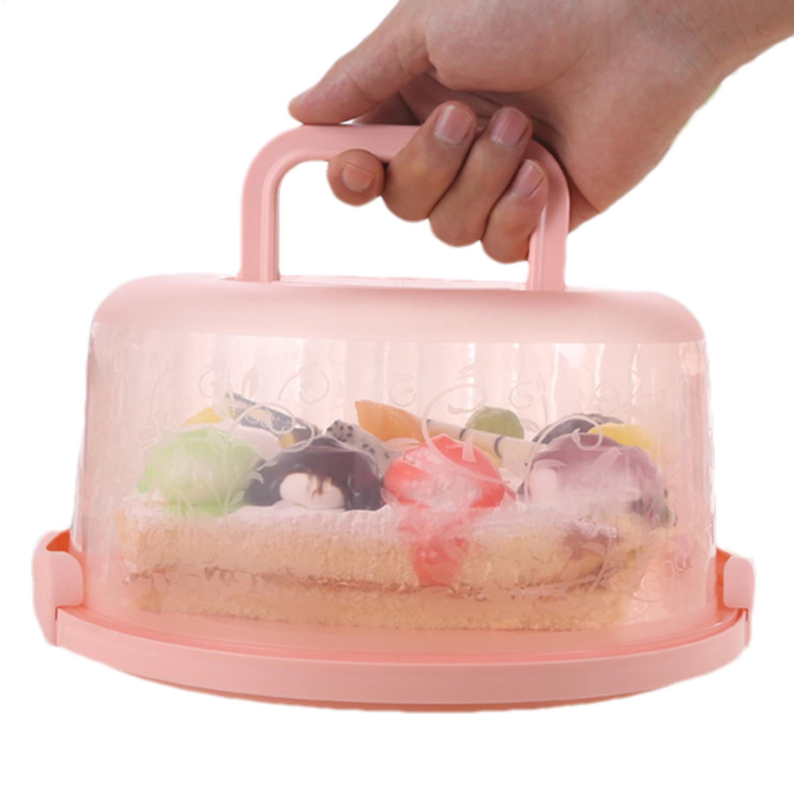 ケーキ容器 蓋付きケーキ容器 透明ドーム 再利用可能な密閉ボ - Home Improvement Supplies のレビューと価格