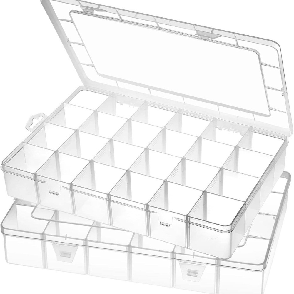 ポータブル24/36グリッド収納ボックス、取り外し可能なグリ - Home Improvement Binford Tools のレビューと価格