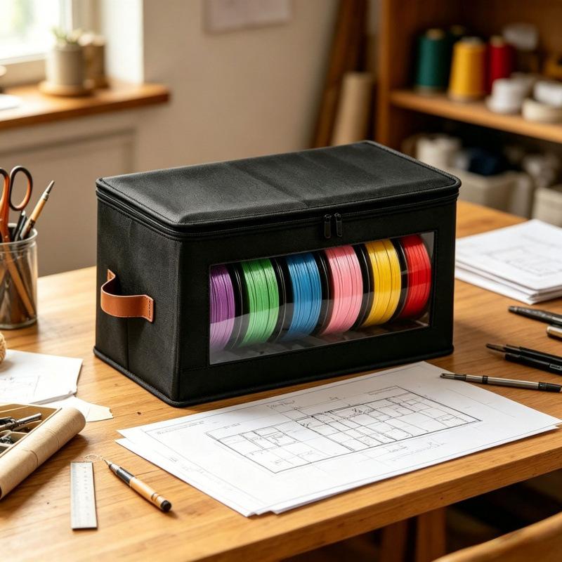 新しい 1PC 3D プリンターフィラメント収納袋フィラメン - Home Improvement Binford Tools のレビューと価格