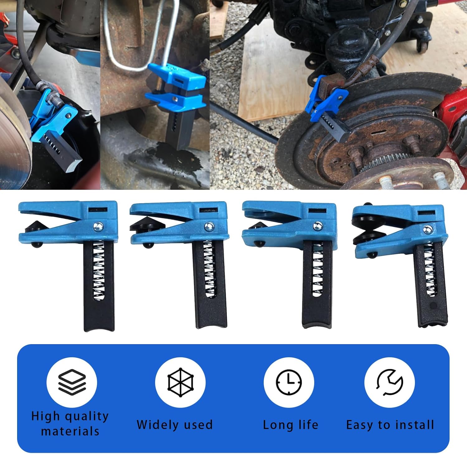4個入り 車用流体ラインストッパー 垂直オイルパイプクランプ - Hose Clamp Assorted のレビューと価格