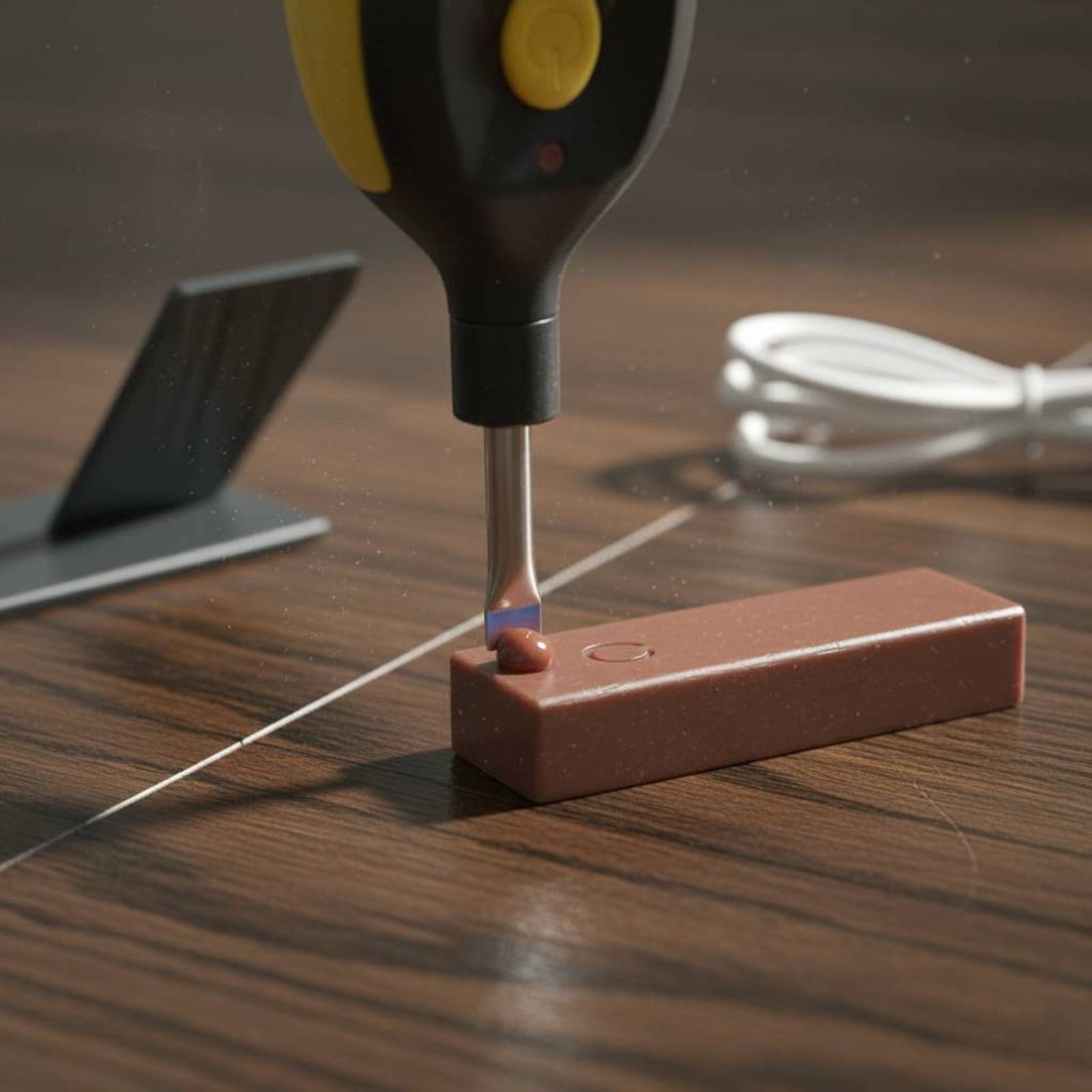 木床修理キット収納ボックス充電式加熱ペンキットフィラースティ - Wood Filler Stick のレビューと価格