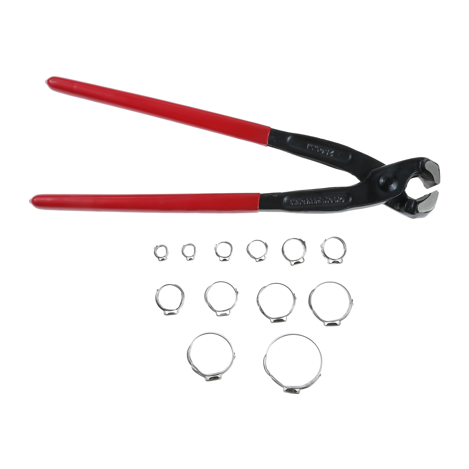 シングルアイストクランプとプライヤー、収納ボックス、304ス - Hose Clamp Assorted のレビューと価格